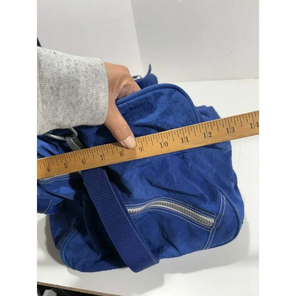 PEPSI COLA Blue X-LARGE Nylon Two-In-One Duffle Bag 1990's W/ Detachable Side